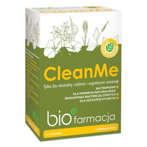 Cleanme 21 sachets système digestif BIOPHARMATION