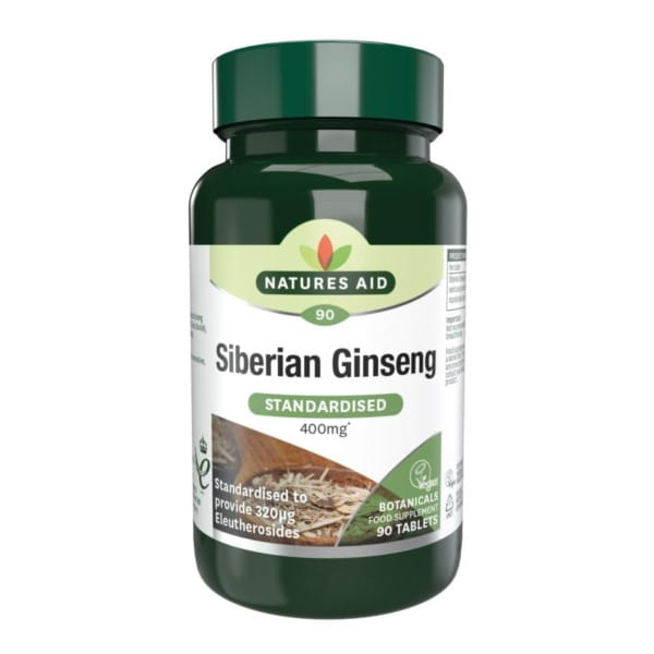 Ginseng - Ginseng de Sibérie 400 MG 90 tab. AIDE NATURELLE