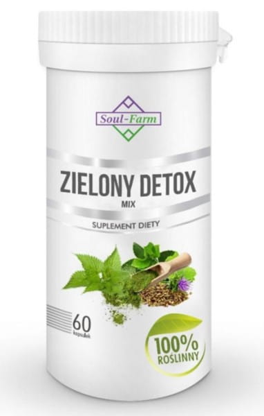 Premium Green Detox 60 gélules nettoyantes SOUL FARM