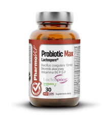 Probiotique max lactospore 30 gélules - PHARMOVIT