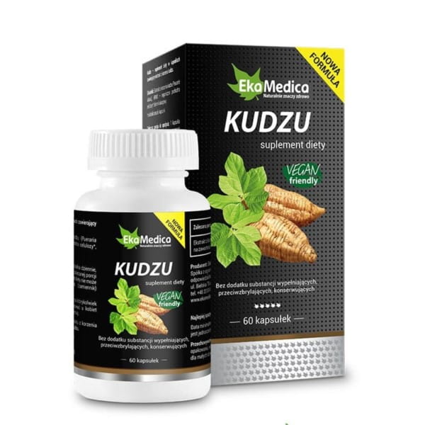 Onglet Kudzu 60. réduit les symptômes de la migraine EKAMEDICA