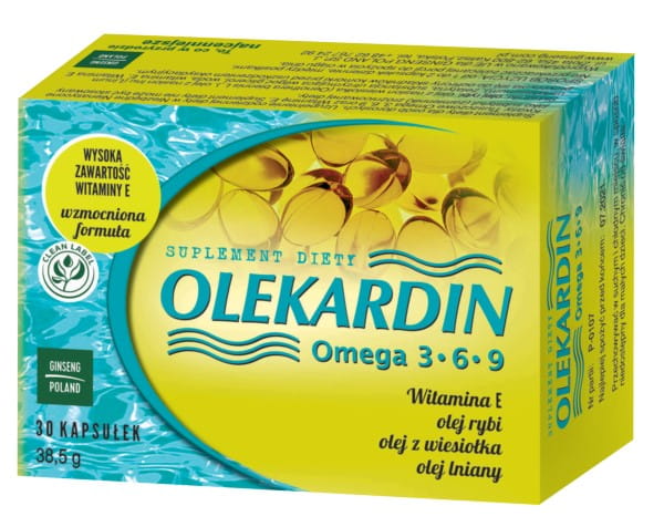 Olekardin OMEGA 369 30 gélules 385 g GINSENG