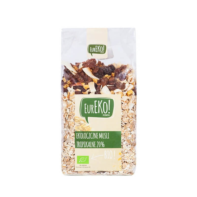 Muesli Tropical BIO 300 g EUREKO