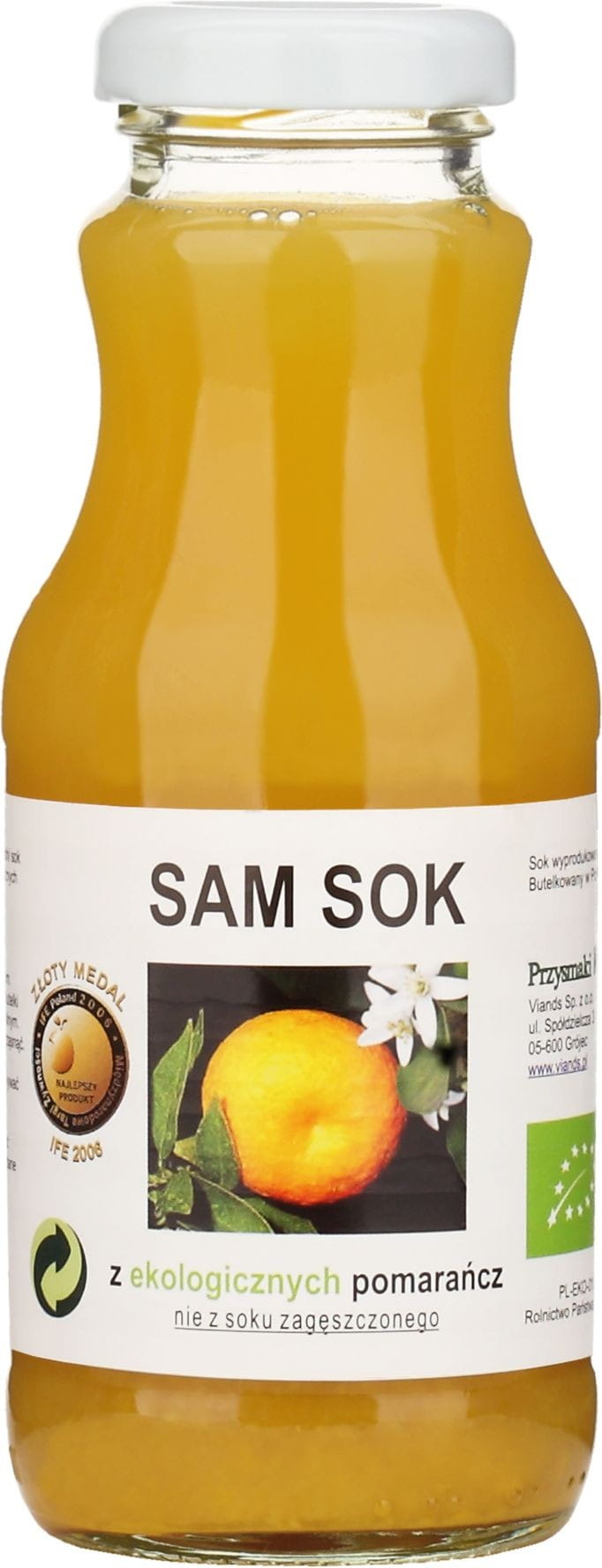 Seul jus d'orange BIO 250 ml - VIANDS