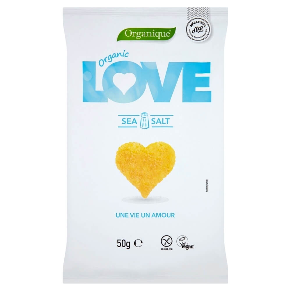 Love corn chips au sel de mer sans gluten BIO 50 g BIO