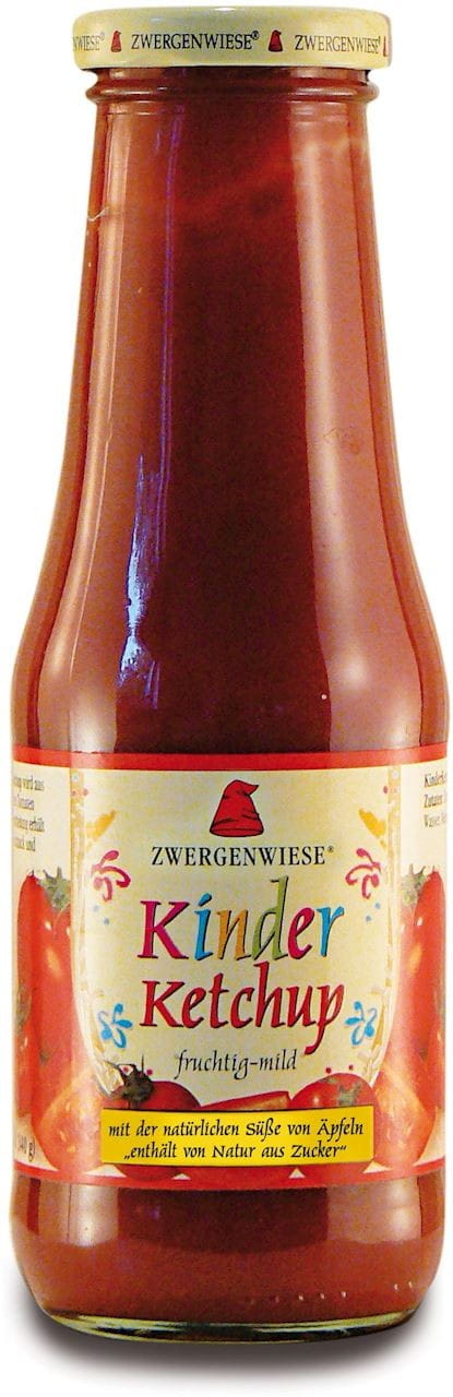 Ketchup sans gluten pour enfants BIO 500 ml - ZWERGENWIESE