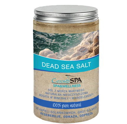 Sel non traité de la Mer Morte 1200g COSMOSPA