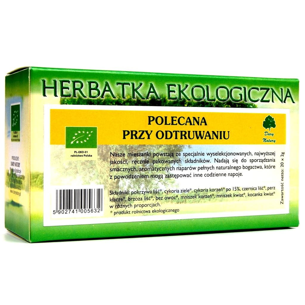 Recommandé pour détoxifiant BIO (20 x 2 g) - CADEAUX DE LA NATURE