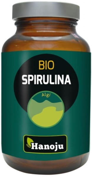 Spiruline BIO 400 MG 300 gélules HANOJU algues marines