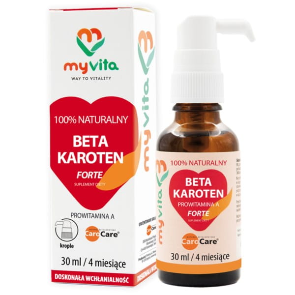 Bêta carotène FORTE 30 ml provitamine A MYVITA