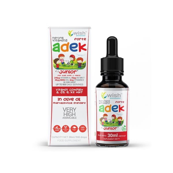 ADEK FORTE junior 30 ml / 900 gouttes SOUHAITE