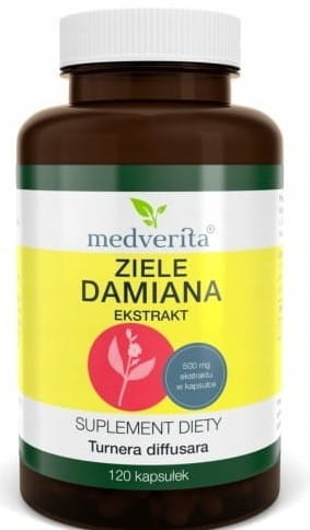 Herbe de Damiana 120 gélules MEDVERITA