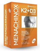 Menachinox k2 + D3 2000 60 gélules XENICOPHARMA