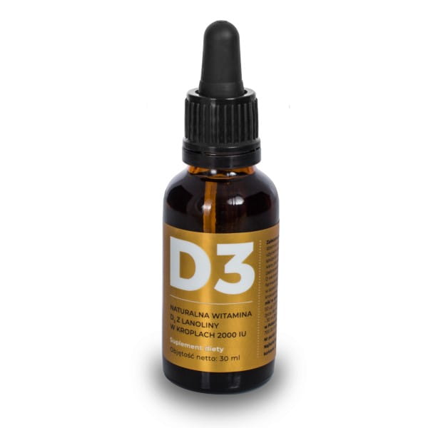 Vitamine D3 2000 i en 30 ml VISANTO resistance