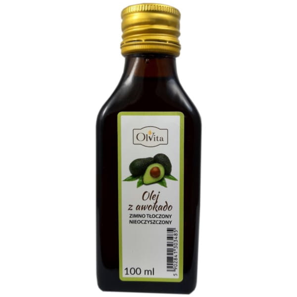 Huile d'avocat pressée à froid 100 ml OLVITA