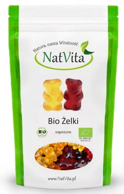 Fèves à la gelée BIO sans gélatine 170g NATVITA
