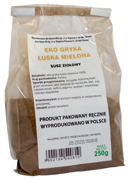 Coque de sarrasin moulu EKO 250g NATURA WELCOMES