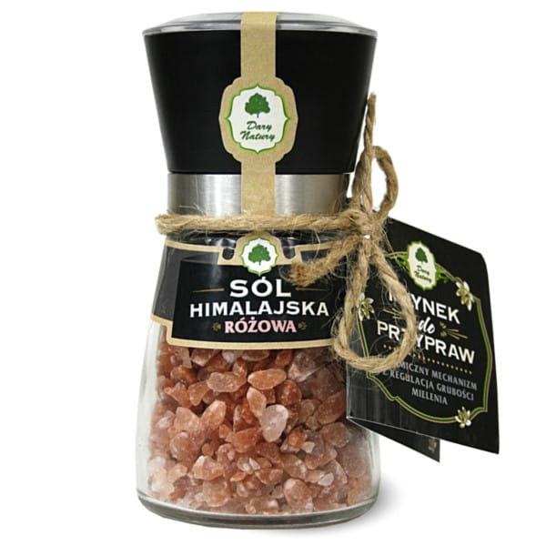 Moulin à sel rose de l'Himalaya 180g CADEAUX DE LA NATURE