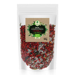 Supplément sel de l'Himalaya piment EKO 320g CADEAUX DE LA NATURE