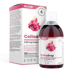 Colladrop glow collagène marin 5000mg 500ml AURA HERBALS