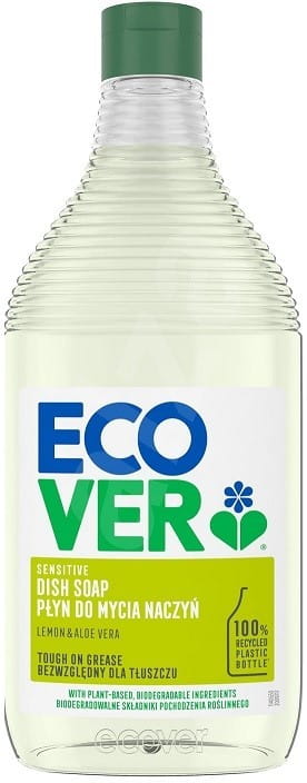 Liquide vaisselle citron & aloe vera 450 ml ECOVER