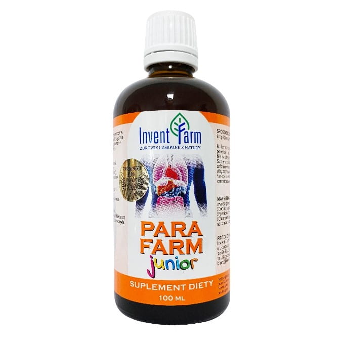 Para farm junior liquide 100ml (parasites) INVENT FARM