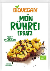 Substitut de poudre d'oeuf brouillé, végétalien sans gluten BIO 50 g - BIOVEGAN