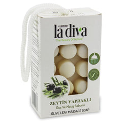 Savon de massage à l'huile d'olive 120 g - LA DIVA