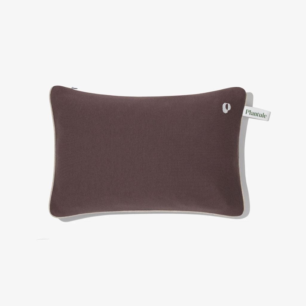 Oreiller de relaxation de voyage aux cosses de sarrasin marron (20 x 30 cm) - PLANTULE PILLOWS