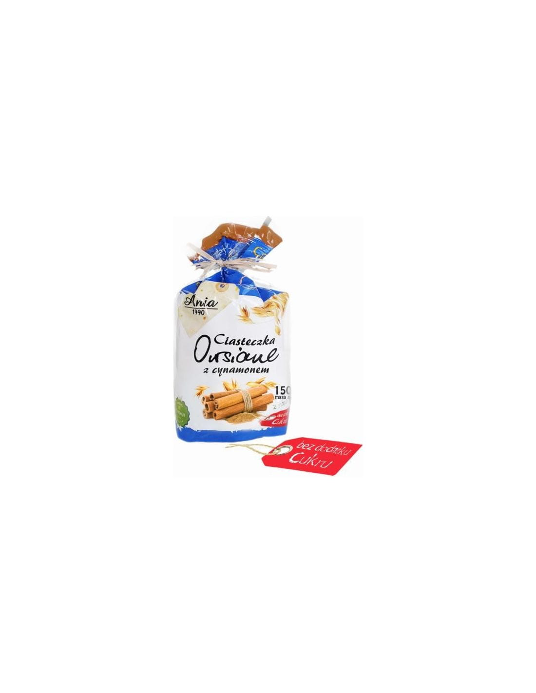 Biscuits flocons d'avoine cannelle sans sucre 150 g ANIA