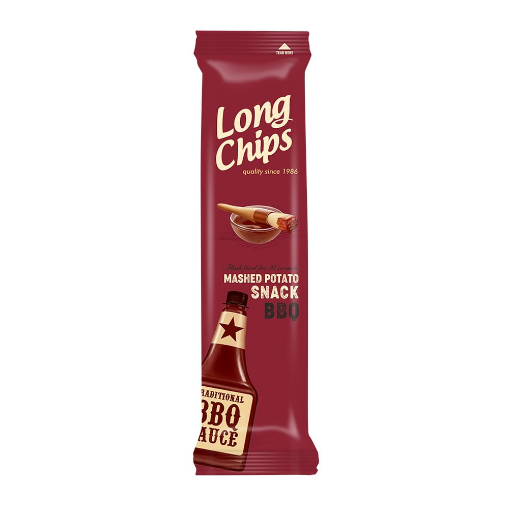 Croustilles barbecue 75 g - CHIPS LONGUES