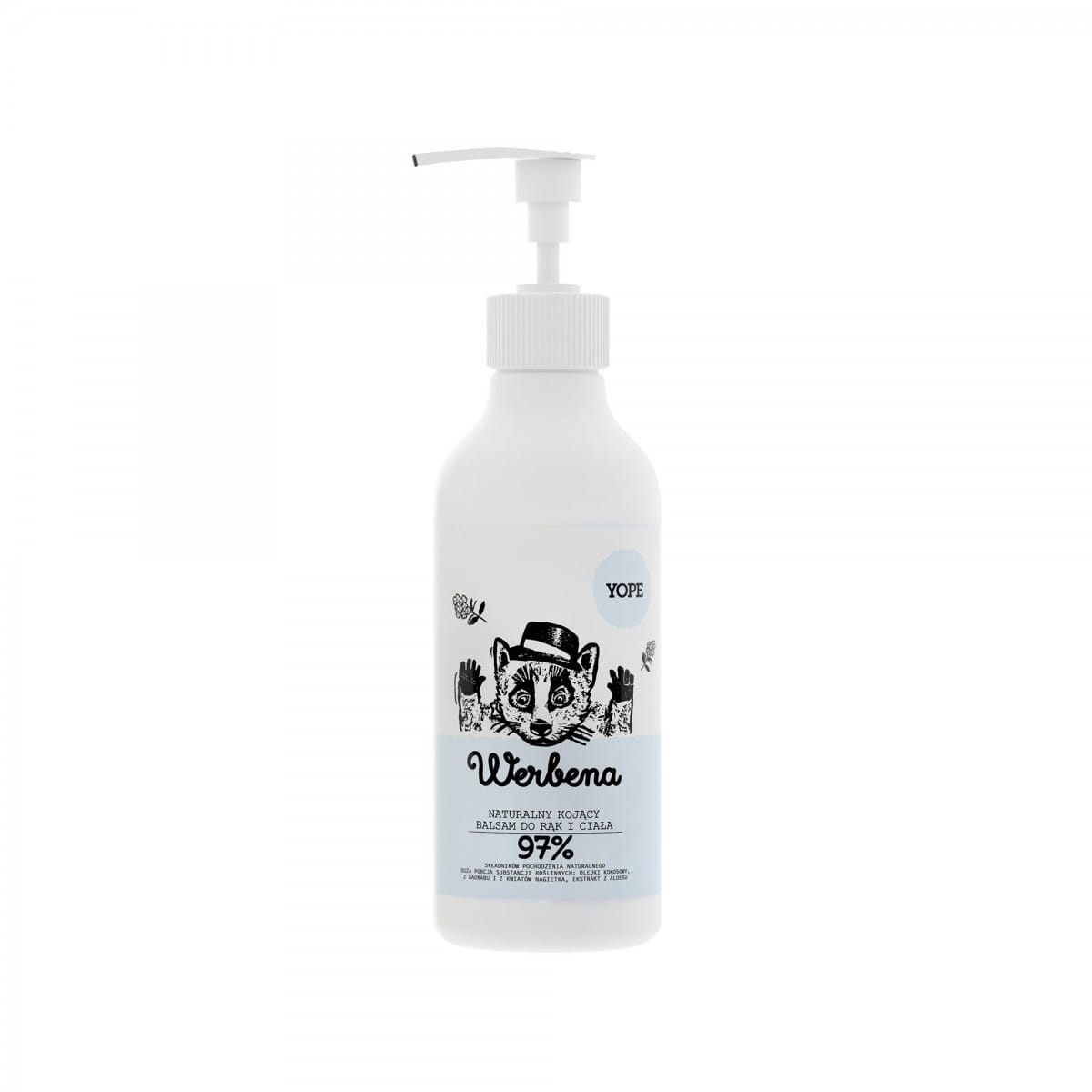 Lotion naturelle mains et corps verveine 300 ml - YOPE