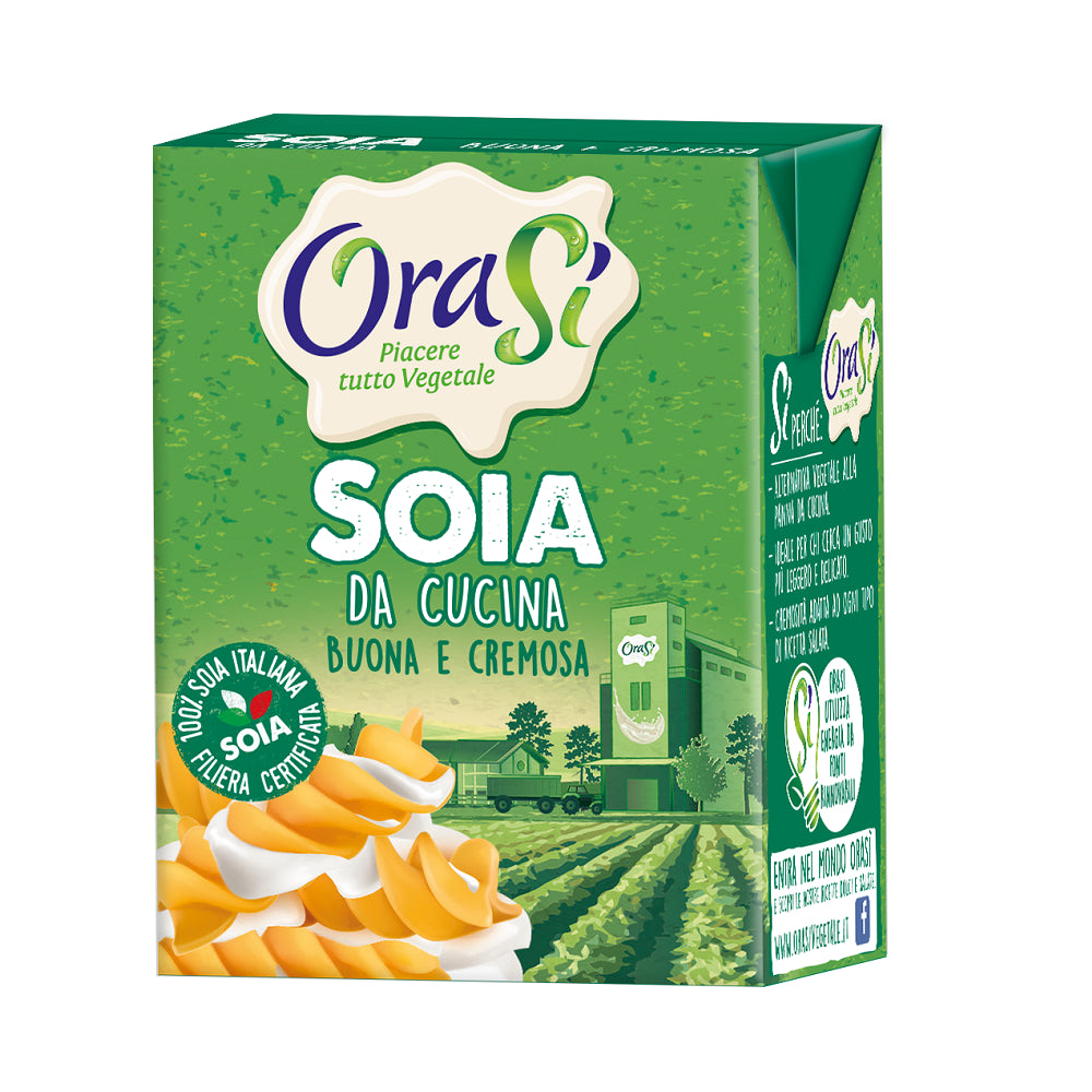 Crème de soja pour cuisiner 200 ml - ORASI