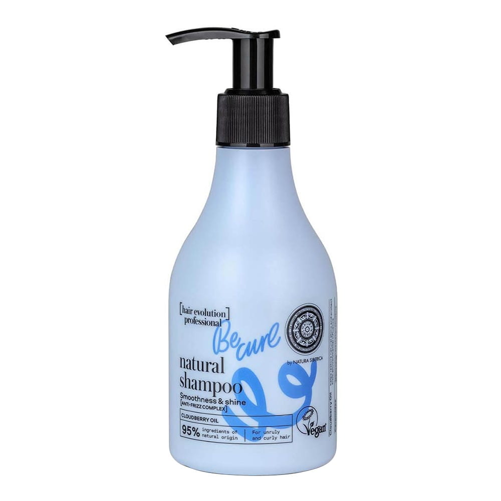 BE CURL shampooing pour cheveux bouclés lissant la brillance 245 ml - NATURA SIBERICA