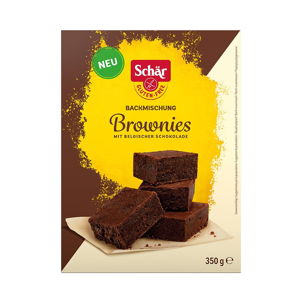 Mélange à pâtisserie pour brownies sans gluten 350 g - SCHÄR