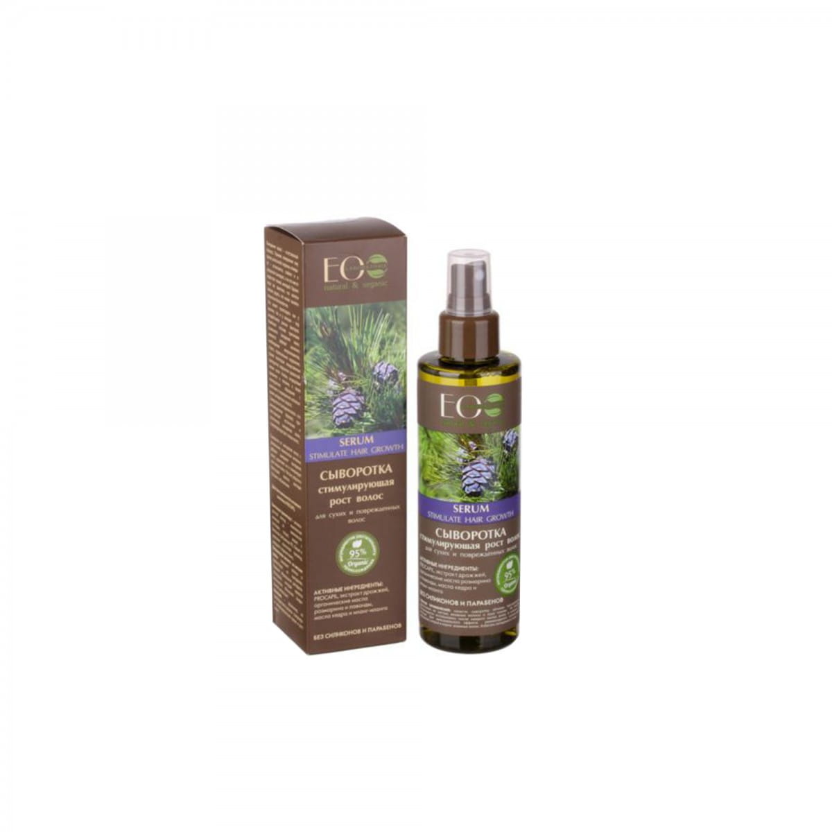 Sérum capillaire stimulant la croissance 200 ml - ECO LABORATOIRES