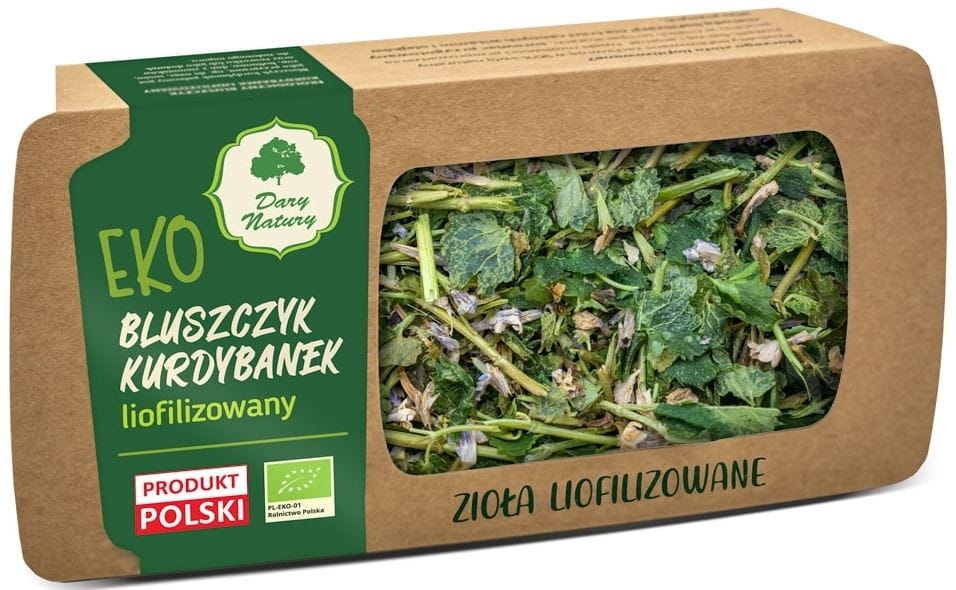 Bluszczyk kurdybanek, lyophilisé sans gluten BIO 5 g - DARY NATURY