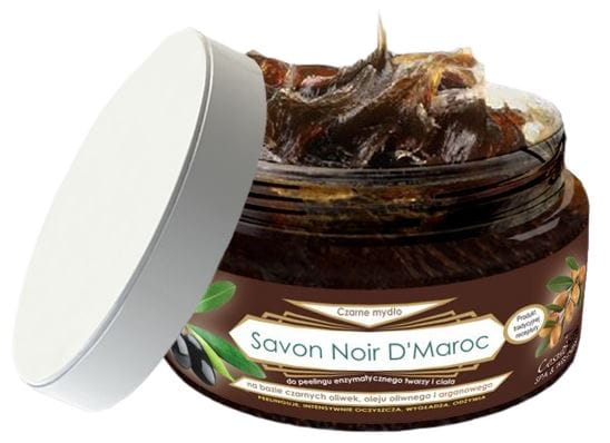 Savon noir olive noire à l'huile d'argan 100ml COSMOSPA