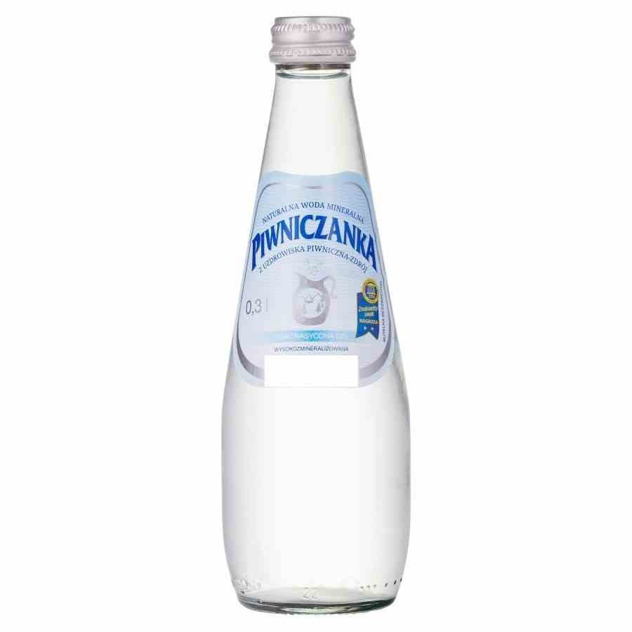 Eau minérale naturelle, faiblement saturée en CO2 0,3
