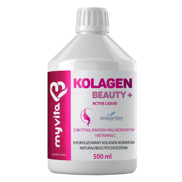 Collagène beauté + liquide actif en 500 ml liquide MYVITA
