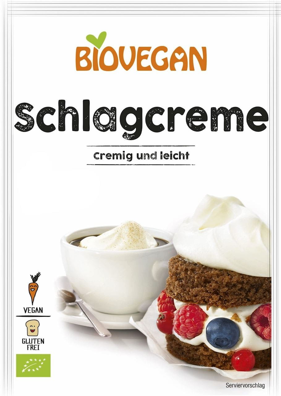 SUBSTITUT DE POUDRE CRÈME BLANCHE VEGAN SANS GLUTEN BIO 54 g - BIOVEGAN