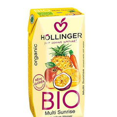 Boisson multifruits au jus de carotte BIO 200 ml - HOLLINGER