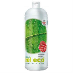 Liquide vaisselle pour fruits et légumes, 1 litre au parfum de framboise FEEL ECO