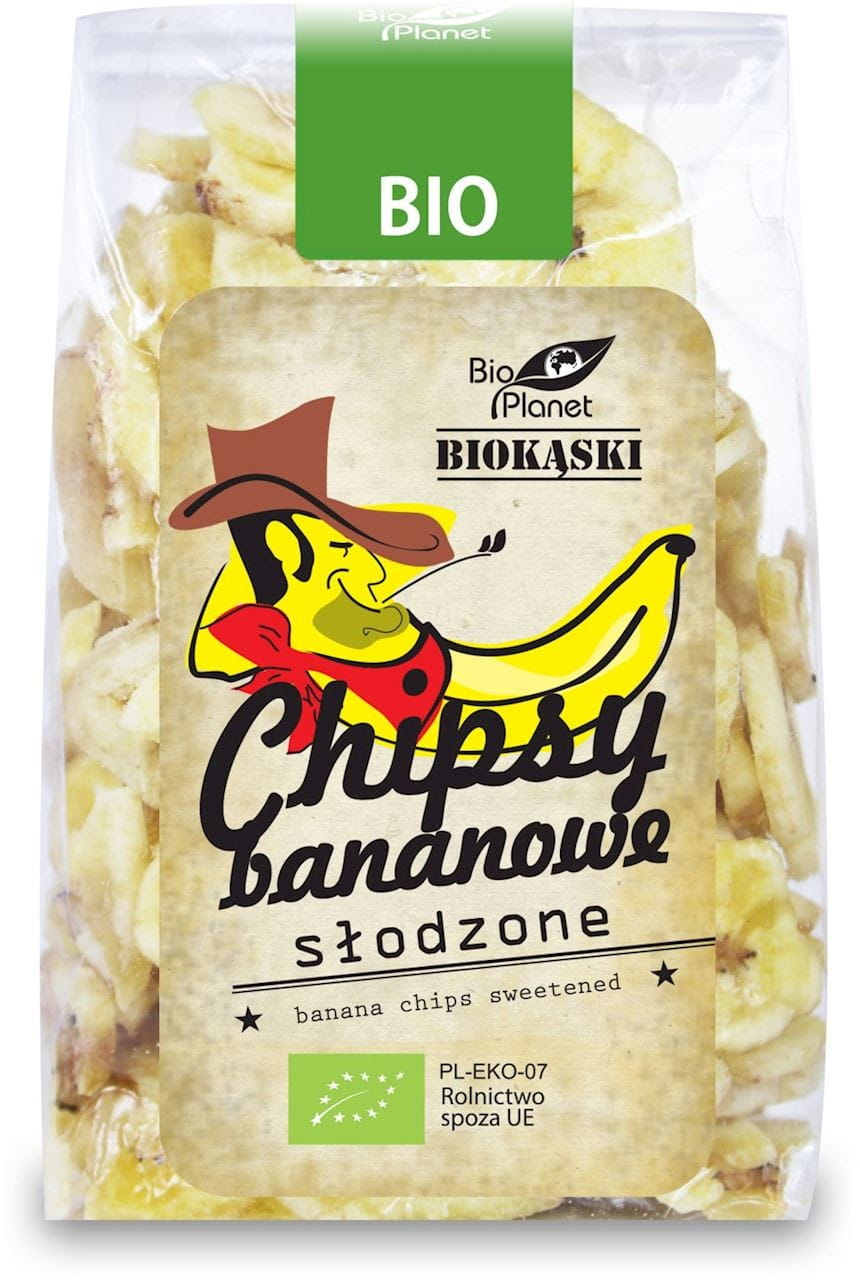 Chips de banane sucrées BIO 150 g - BIO PLANET