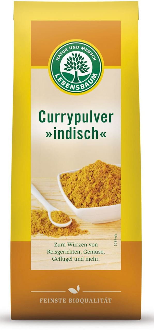 Curry indien BIO 50 g - LEBENSBAUM