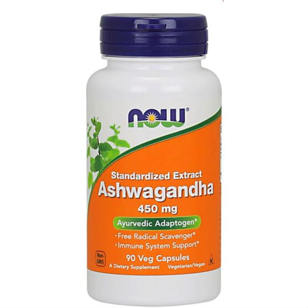 Ashwagandha 450 mg 90 gélules NOW FOODS