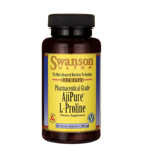 Ajipure L - Proline 500mg Acides Aminés 60 gélules SWANSON