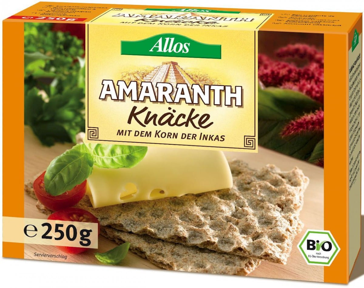 Pain croustillant BIO amarante 250 g - ALLOS