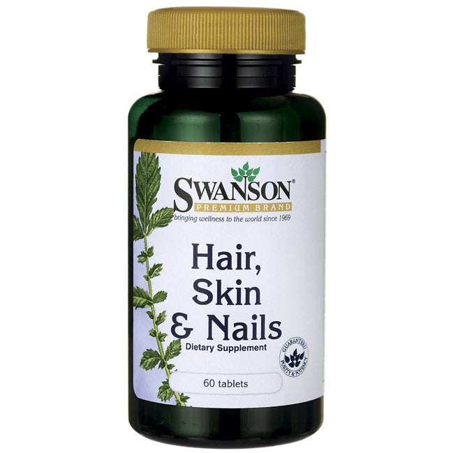 Cheveux peau ongles cheveux peau ongles 60 comprimés SWANSON