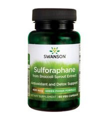 Sulforaphane sulforaphane pousses de brocoli 400 mcg 60 gélules de SWANSON